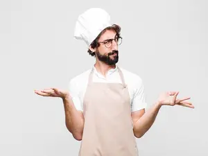 What are two ironic things that happen in the kitchen?