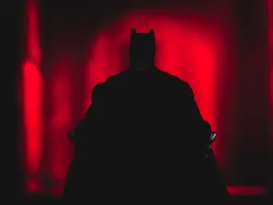 What did Bruce Wayne's mom put over his crib?