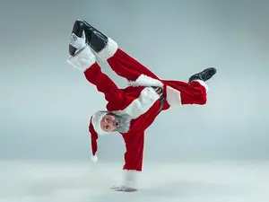 What did Santa bring the naughty soccer player?