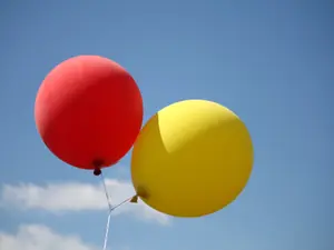 What did the baby balloon say to the mama balloon?