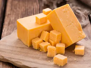 What did the cheddar cheese say to its dad?