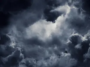 What did the stormcloud say when he was too full to eat dessert?