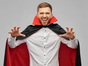 What do you call Dracula with hay fever?