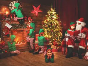 What do you call Santa's Helpers?