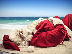 What do you get if you deep fry Santa Claus?