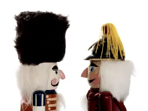 What does the Nutcracker say to his wife every night before bed?