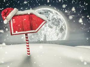 What falls at the North Pole and never gets hurt?