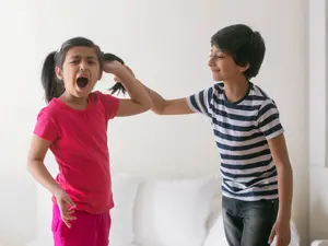 What game do brothers play to annoy their sisters?
