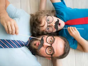 What three words can solve all of Dad's problems?