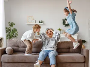 What's the best way to get your kids' attention?