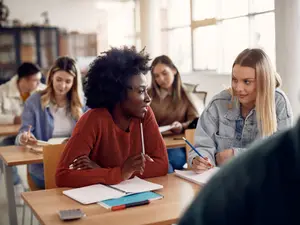 What's the most talkative class period in high school?