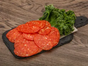 Where does the pepperoni go on vacation?