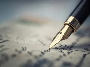 Which celebrity has the best handwriting?