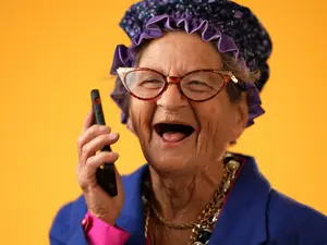 Why did Granny put her cell phone in the fridge?