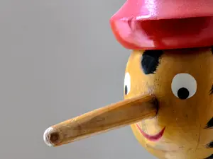 Why did Pinocchio™️ hate his nose?
