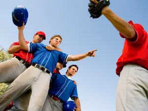 Why did someone ask the baseball player to punch them?