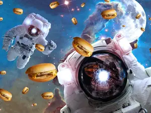 Why did the astronaut's restaurant on the moon fail?