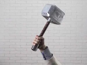 Why did the God of Thunder need to stretch his muscles so much when he was a kid?