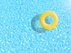 Why did the science teacher jump in the pool during summer vacation?