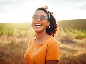 Why did the teacher wear sunglasses on the last day of school?