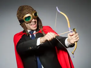 Why do archers make great cow optometrists?