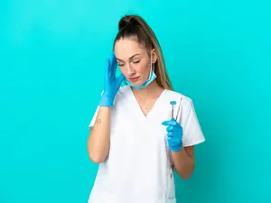 Why don't dentists get along with manicurists?