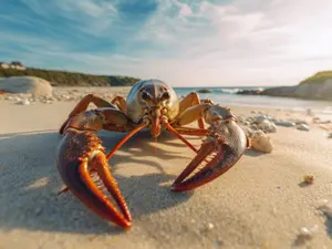 Why is it impossible to have a conversation with a crustacean?