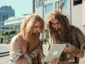 Why was school so much easier for cavemen?