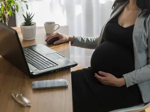 Why was the attorney's pregnancy so easy for her?