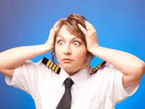 Why was the pilot so easily distracted?