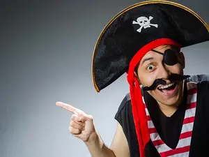 Why was the pirate late for work?